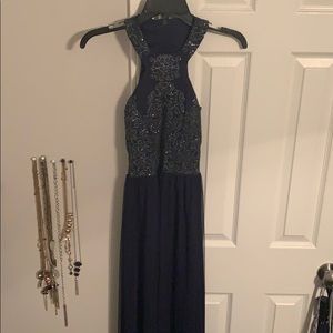 Navy Prom Dress